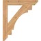 Ekena Millwork Merced Slat Smooth Bracket, Western Red Cedar, 3 1/2"W x 26"D x 30"H BKT04X26X30MRC06SWR - alternate 3